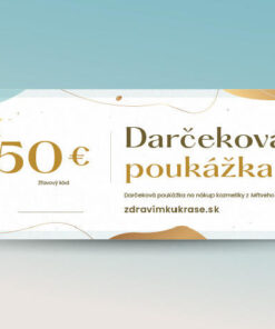 Darčeková poukážka 50 EUR - DELUXE