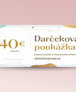 Darčeková poukážka 40 EUR - STANDARD