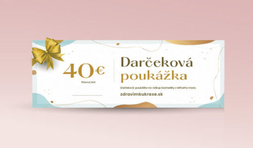 Darčeková poukážka 40 EUR - STANDARD