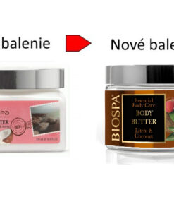 Telove maslo Bio spa kokos a lici stare a nove balenie
