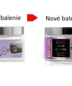 Telove maslo Bio spa levandula stare a nove balenie