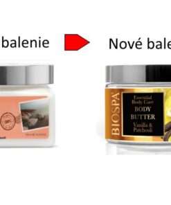 Telove maslo Bio Spa vanila a paculi