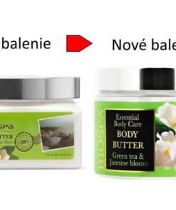 Telove maslo bio spa jasmin, stary a novy obal