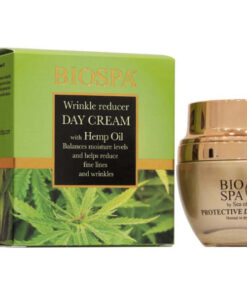 Denný krém na redukciu vrások s konopným olejom