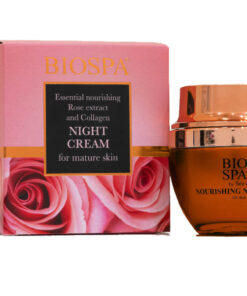 Nočný krém s kolagénom a ružami pre zrelú pleť