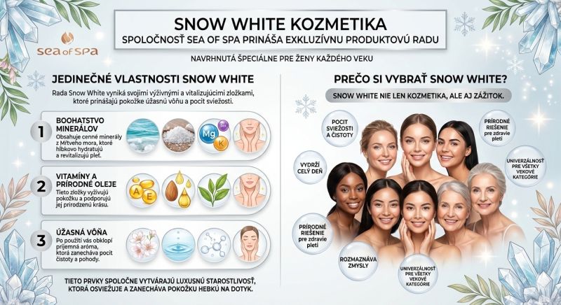 Snow White kozmetika-infografika