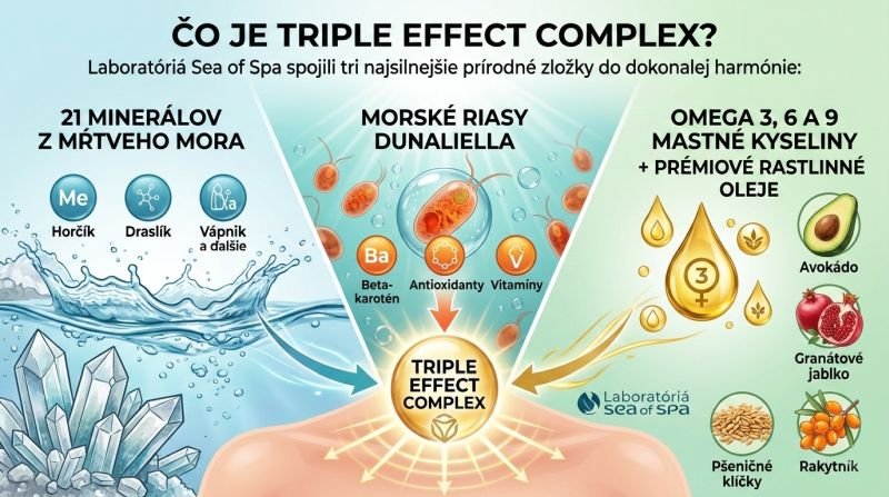 BIO SPA kozmetika z Mŕtveho mora Bio Spa triple effect rormula