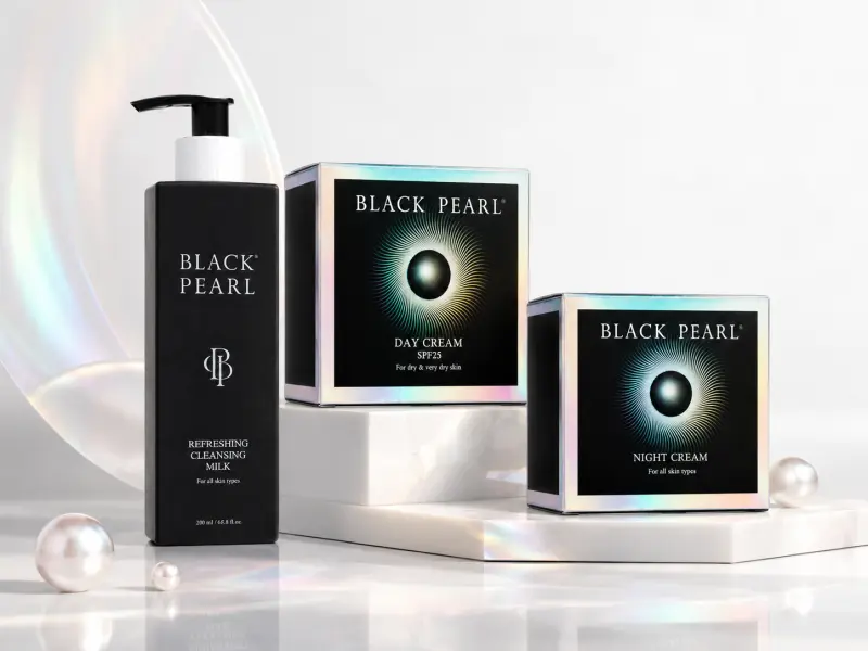 BLACK PEARL - Denná & Nočná obnova pleti