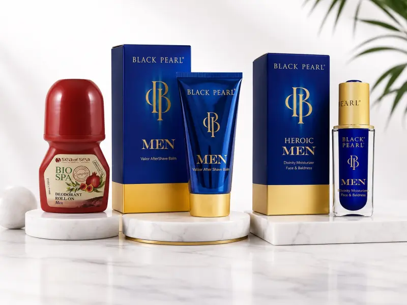 Black Pearl Gentleman balíček – pánska starostlivosť po holení