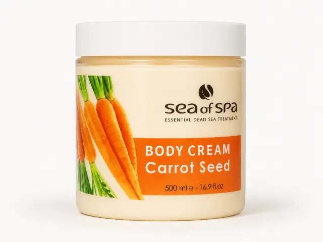 Telový krém - mrkva - Sea of Spa